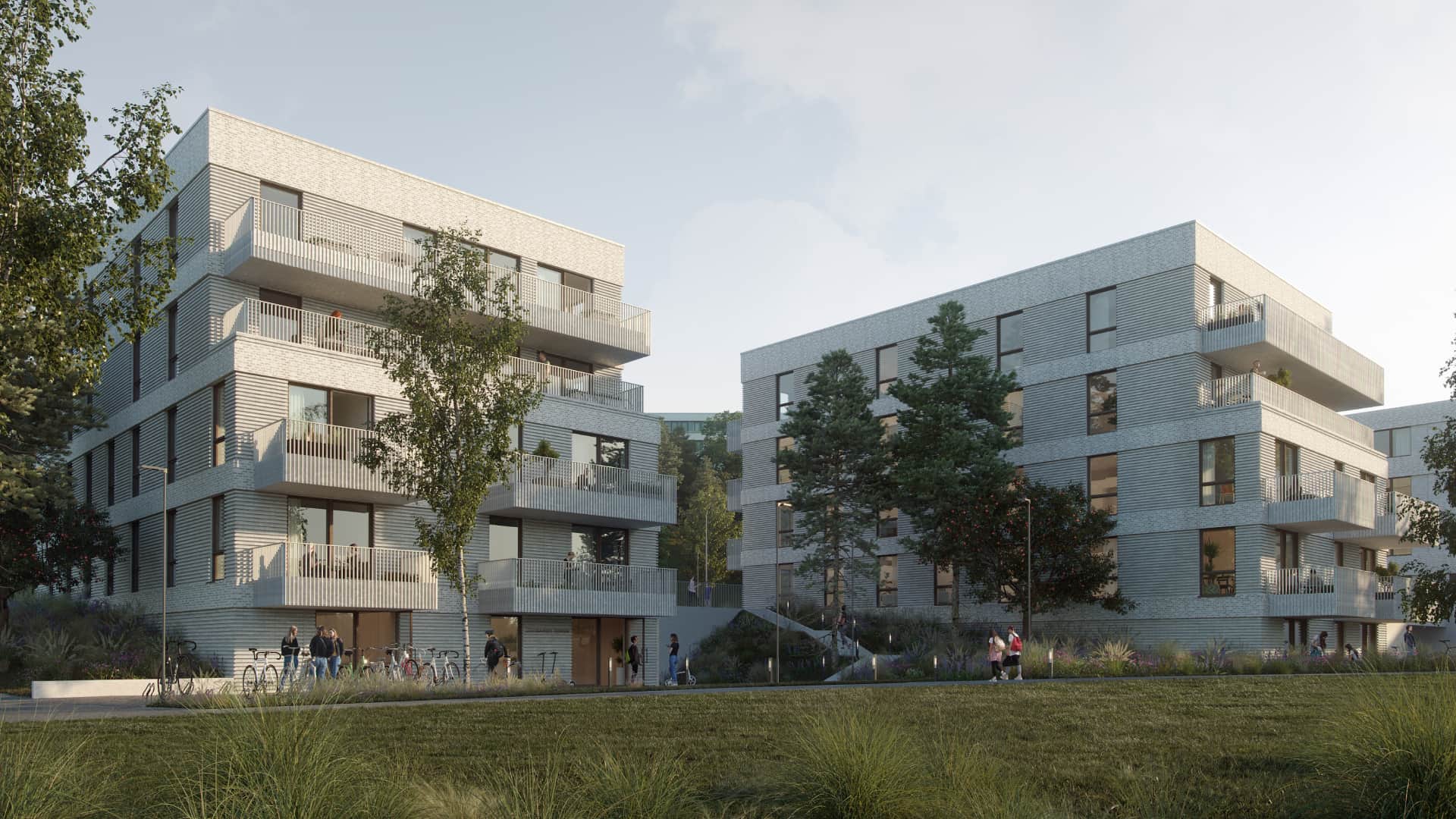 Lehtisaaren Terassi julkisivu